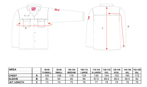 Bluza trudnopalna Bizweld BIZ2