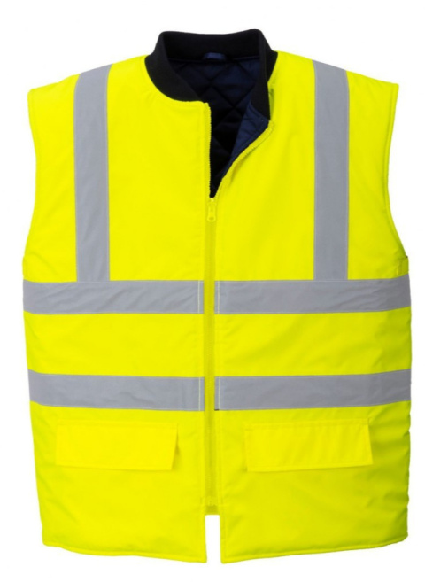 Dwukolorowa kurtka ostrzegawcza 4 w 1