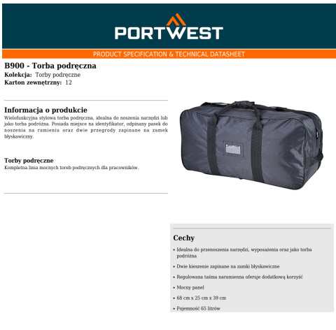 Torba podręczna B900