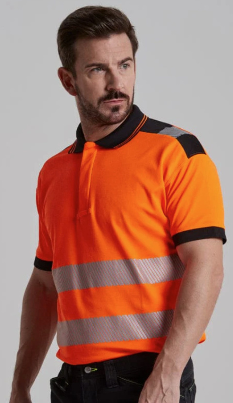 Koszulka Polo ostrzegawcza PW3 T180