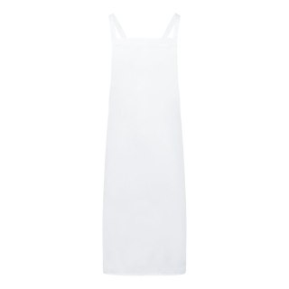 Fartuch z taśmami skrzyżowanymi na plecach