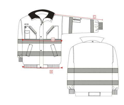 Kurtka Bomber Iona 4 w 1 S435