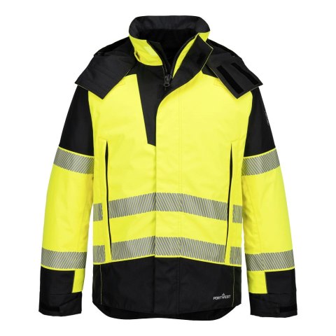 Kurtka zimowa trudnopalna i ostrzegawcza PW3 Modaflame Rain