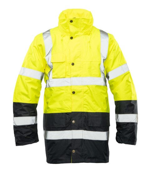 BENEFIT HI-VI KURTKA PARKA - KAT.II KLASA 3 - Żółty (_y) 2XL.