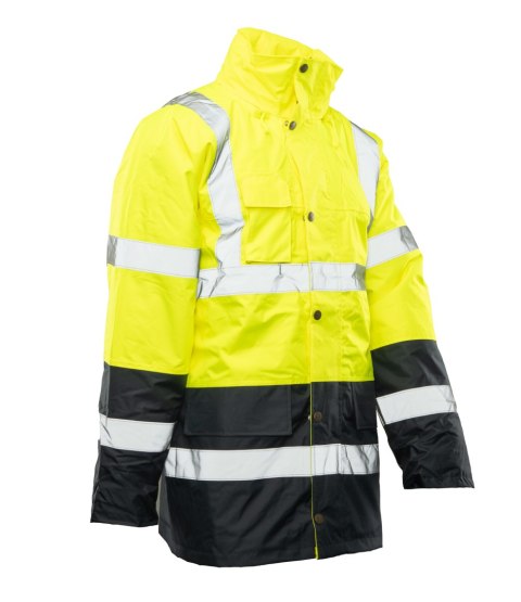 BENEFIT HI-VI KURTKA PARKA - KAT.II KLASA 3 - Żółty (_y) 2XL.