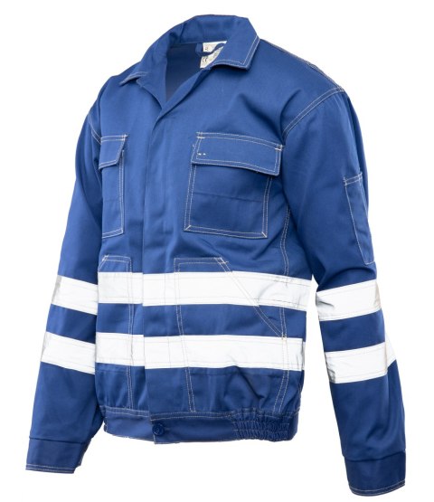 BLUZA / ODBLASK - Niebieski/odbask 48