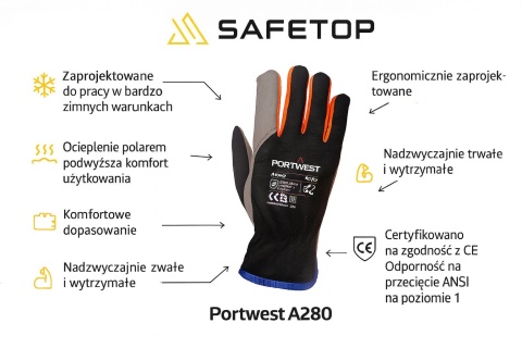 Rekawica Wintershield A280