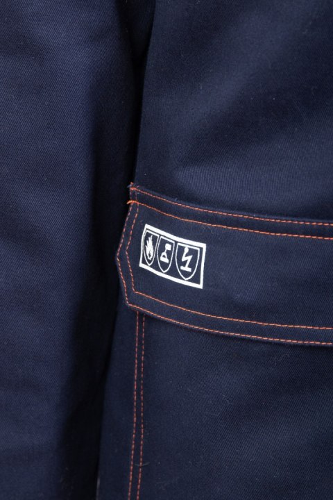 KURTKA PARKA PROF4 - Granatowy 2XL.