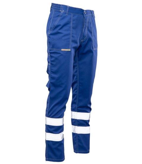 WAIST PANTS ODBLASK - Niebieski/odbask 46